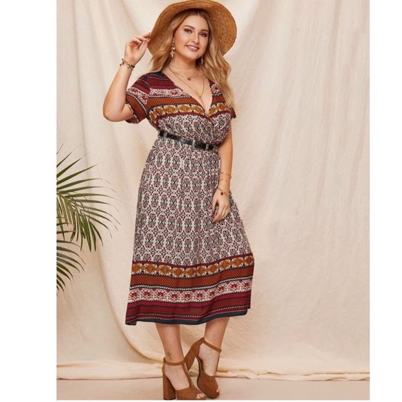 Dresses & Skirts - Tribal Print Dress